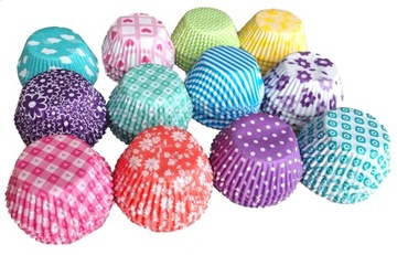 ЧАШКИ ДЛЯ МАФФИНОВ, СИЛИКОНОВЫЕ, разноцветные ЧАШКИ ДЛЯ МАФИНОВ, 6 шт.