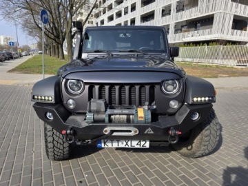 Jeep Wrangler III Unlimited Facelifting 2.8 CRD 200KM 2017 JEEP WRANGLER III Rubicon UNLIMITED 2.8l diesel 200KM Salon PL Bezwypadkowy, zdjęcie 1