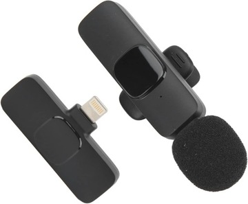 Беспроводной петличный микрофон USB C, мини-петильный микрофон