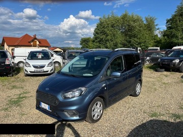 Ford Tourneo Courier I Mikrovan Facelifting 1.0 EcoBoost 100KM 2019 Ford Tourneo Courier 1.0 benzyna 100KM 2019r Super Stan!, zdjęcie 4