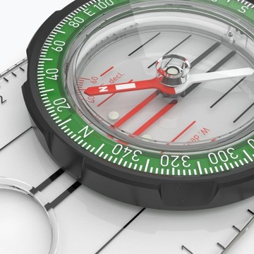 Компас Silva Ranger прозрачный/зеленый OS