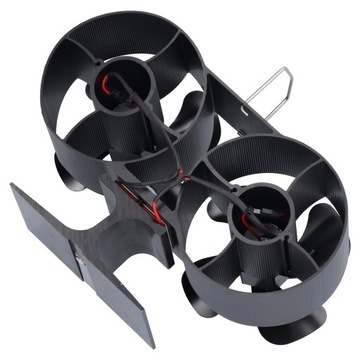 Вентилятор печи с двойной головкой и 8 лопастями для удобства