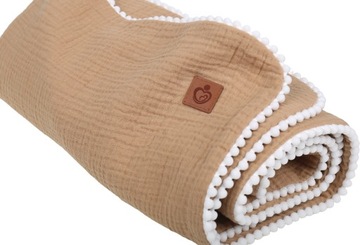 МУСЛИНОВОЕ ОДЕЯЛО + ПОДУШКА BABYMAM BEAR