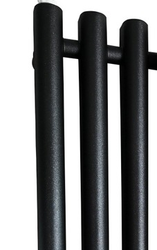 Радиатор TS 480x1800 50 мм ЧЕРНЫЙ ДЕКОРАТИВНЫЙ