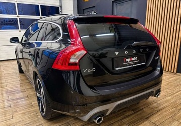 Volvo V60 I Kombi Facelifting 2.0 D4 DRIVE-E 190KM 2018 Volvo V60 R-Design D4 190KM skora BEZWYPADKOWY automat gwarancja, zdjęcie 8