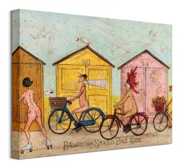 Sam Toft Brighton Naked Bike Ride Obraz 40x30 cm