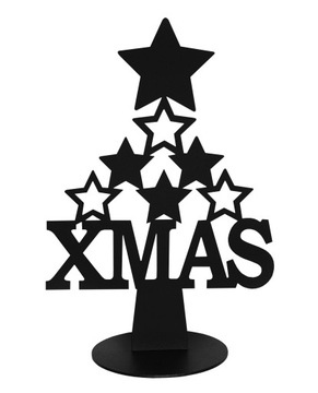 CHOINKA metalowa LOFT ozdoba ŚWIĄTECZNA gwiazdki XMAS!