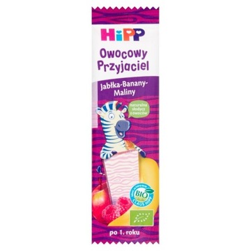 HiPP BIO Batonik Jabłka-Banany-Maliny, 23g
