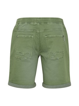 BLEND Szorty jeansowe 20715427 Zielony Regular Fit