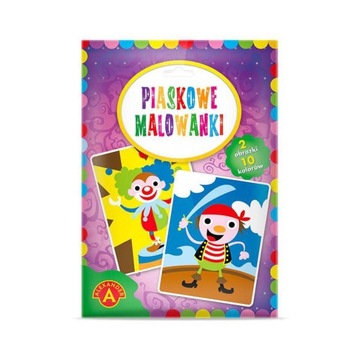 PIASKOWE MALOWANKI - Klaun i pirat