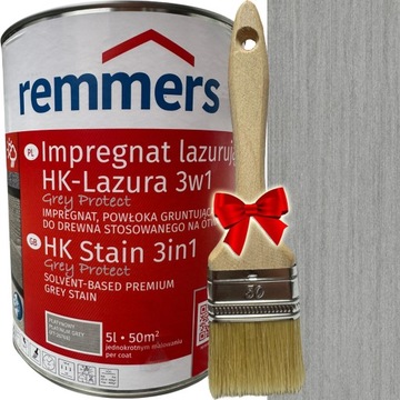 Remmers IMPREGNAT do drewna HK LASUR LAZURA 3w1 5L PLATYNOWY 2291