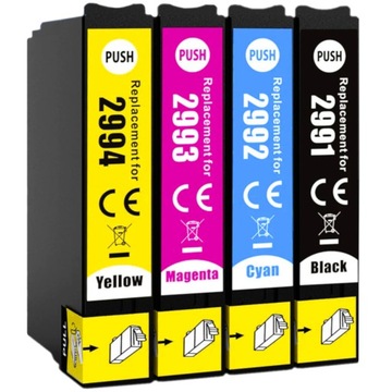 TUSZE 29 XL DO DRUKARKI EPSON XP235 XP245 XP332 XP335 XP342 XP432 XP435