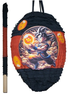 Piniata DRAGON BALL GOKU XL + Kij