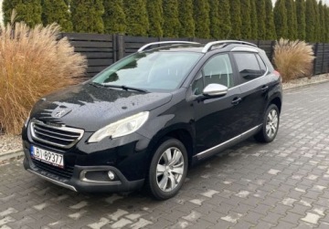 Peugeot 2008 I SUV 1.2 PureTech 82KM 2015 Peugeot 2008 Allure Panorama Navi Serwis Zadbany 1-wlasc Polecam Doposaz