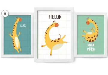 Установите 3pcs Picture Pired Pired 30x40