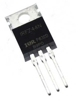 TRANZYSTOR IRFZ44 ORYGINAŁ N-channel MOSFET 17A 55V TO220