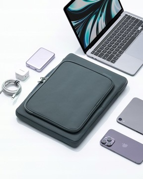 INNOSTYLE TORBA NA LAPTOPA 15 6 16 WODOODPORNA ETUI CASE OMNIPROTECT SZARA