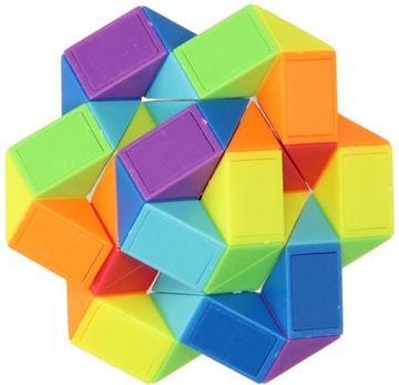 WĄŻ ŁAMIGŁÓWKA MAGICZNA 3D UKŁADANKA LOGICZNA