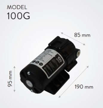 НАСОС ДАВЛЕНИЯ 100 GPD ОБРАТНОГО ОСМОСА