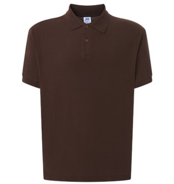 KOSZULKA POLO MĘSKA JHK 210 CHOCOLATE XXL
