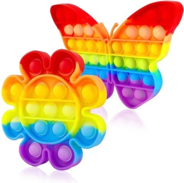 СЕНСОРНАЯ ИГРУШКА PUSH BUBBLE POP IT FLOWER