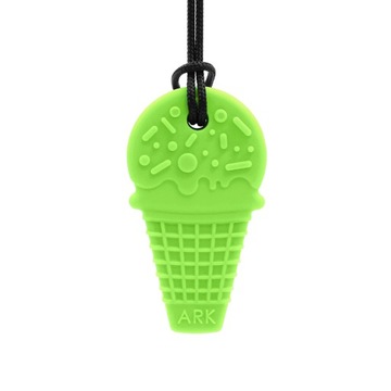 ARK LODY GRYZAK LOGOPEDYCZNY MIĘKKI KOLOR ZIELONY - NASZYJNIK