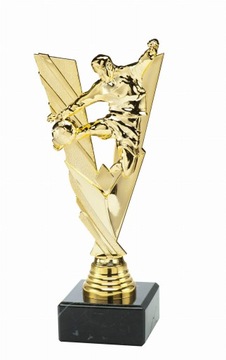 STATUETKA ,PIŁKA NOŻNA 20,5cm z tabliczką