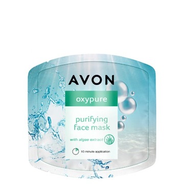 MASKA OCZYSZCZAJĄCA TWARZ Z ALGAMI AVON OXYPURE