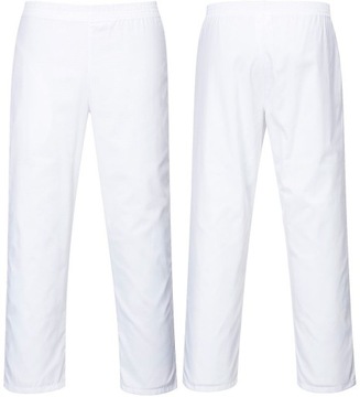 БРЮКИ МУЖСКИЕ БЕЛЫЕ 2XL ДЛЯ КОНДИТЕРА-ПЕКАРЯ