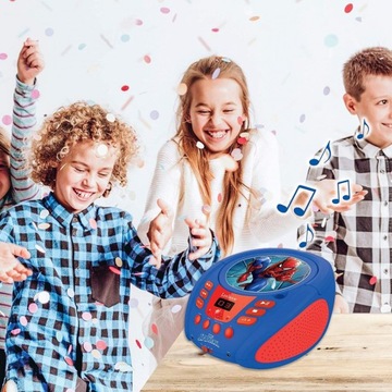 Бумбокс «Человек-паук» Bluetooth Aux CD-плеер