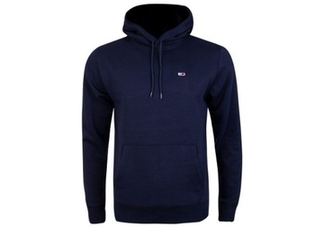 TOMMY HILFIGER BLUZA MĘSKA Z KAPTUREM TJM REGULAR FLEECE HOODIE NAVY r.XL