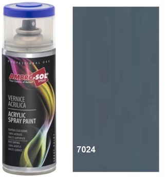 Uni. lakier akrylowy 400ml SZARY GRAFITOWY RAL7024