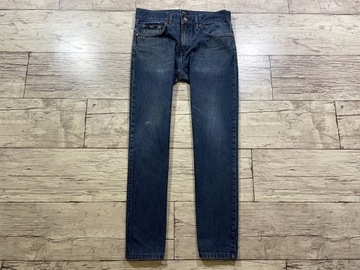 HUGO BOSS Regular Fit Spodnie Męskie Jeans IDEAŁ W32 L30