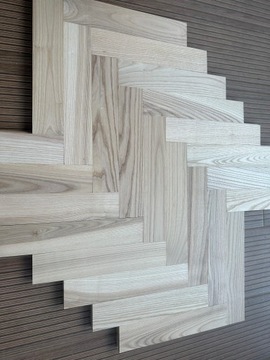 Parkiet Jesionowy Klepka Podłoga 22x70x300 Jesion Natur PRODUCENT