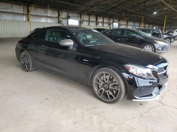 Mercedes Klasa C W205 2018 Mercedes-Benz Klasa C 43 amg coupe, 2018r., 4x4, 3.0L 3.0 Benzyna 362KM, zdjęcie 1