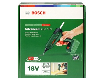 КЛЕЕВОЙ ПИСТОЛЕТ AdvancedGlue 18V BOSCH 2x2,5 Ач