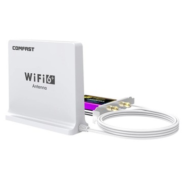 Karta sieciowa COMFAST Wi-Fi 6 PCI-E AX3000 ARGB 2400 Mbps