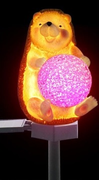 САДОВАЯ ЛАМПА HEDGEHOG HEDGEHOG, ВОДОНЕПРОНИЦАЕМАЯ, БОЛЬШОЙ СВЕТОДИОД