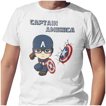 KOSZULKA T-SHIRT CAPTAIN AMERICA MARVEL 3XL JAKOŚĆ