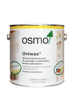 Uviwax 25l Biały świerk transparentny 7266
