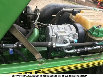 КОМПЛЕКТ КОНДИЦИОНЕРА ВОЗДУХА ДЛЯ JOHN DEERE 6120 6220 6020 6610 6620 7720