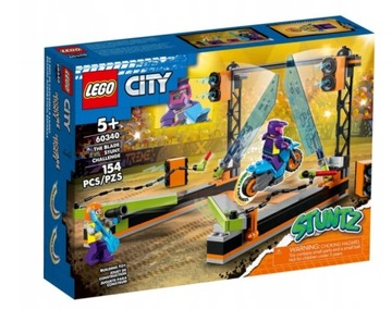 LEGO CITY Wyzwanie kaskaderskie ostrze 60340