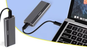 АДАПТЕР КОРПУСА ДЛЯ SSD M2 NVME PCIE 2IN1 USB 3.0 USB-C 3.1 M.2 BAY