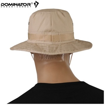 Польская военная шапка DOMINATOR BOONIE Хлопок Rip-Stop Бежевый Хаки
