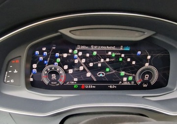 Audi A6 C8 Limousine 2.0 45 TFSI 265KM 2023 Audi A6 Limousine 6.100 km 2.0 benzyna 265 Naped 4x4 2.0 Benzyna 265KM, zdjęcie 6