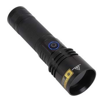 Latarka UV Akumulator 365 nm Latarka z czarnym światłem Blacklight 20W