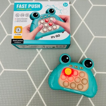 POP IT FAST PUSH PUZZZ АНТИСТРЕССОВАЯ ИГРА FIDGET FROG АРКАДА