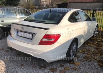 Mercedes W204 Coupe TFB настройка спойлера