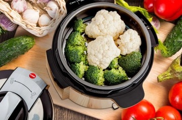 СКОРОВАРКА ELDOM SW500 5л PERFECT COOK 14 ПРОГРАММ СЕНСОРНАЯ ПАНЕЛЬ УПРАВЛЕНИЯ