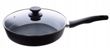 Patelnia z pokrywką tradycyjna MG home Verden 28 cm nieprzywierająca